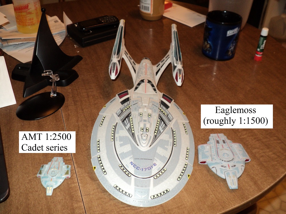 Which USS Defiant is in the best scale?